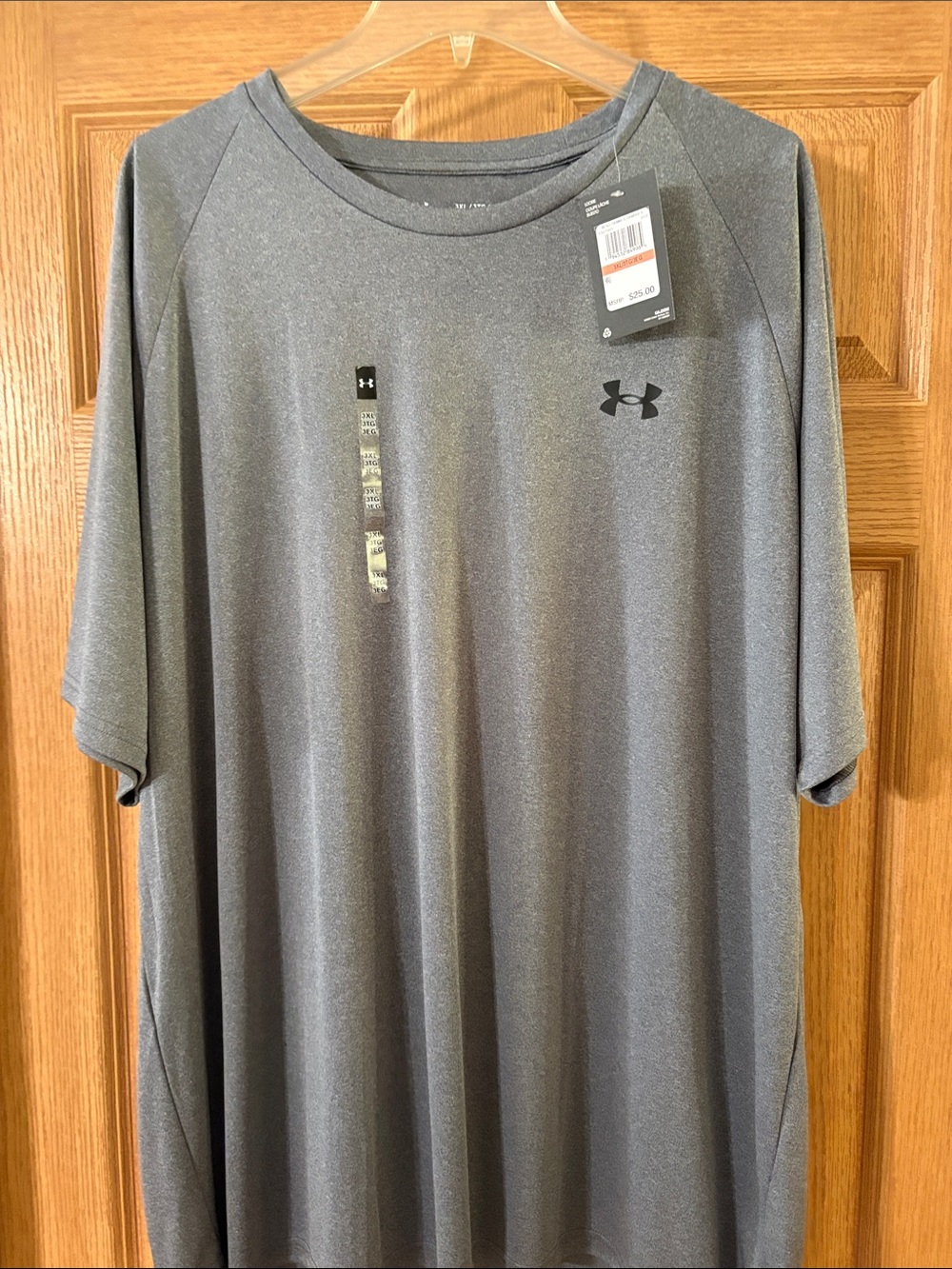 Under Armour Gray Heather Performance Short Sleeve Tee